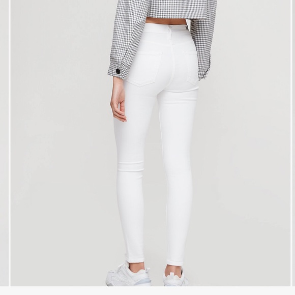 Citizens of Humanity Rocket Crop Sculpt White - Picture 3 of 3